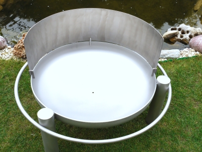 Edelstahl-Windschutz 3018