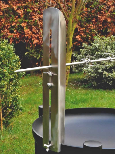 Edelstahl-Grill-Drehspie� elektrisch 6008 DS