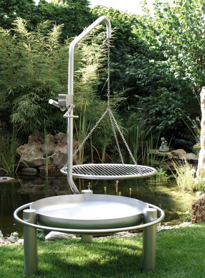 Edelstahl-Schwenkgrill 0800 VAP-0080 ER