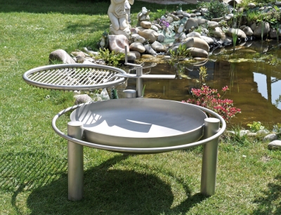 Stainless-steel combi grill without arm 0700 KVAP