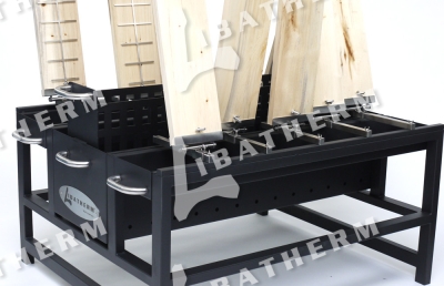 Flamed salmon grill 1400