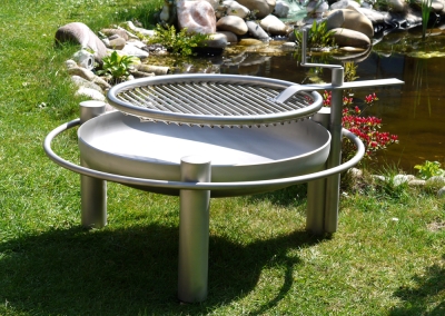 Stainless-steel combi grill without arm 0700 KVAP
