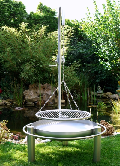 Edelstahl-Schwenkgrill 0800 VAP-0080 ER