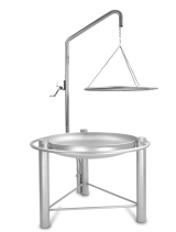 Edelstahl-Schwenkgrill 1000 VAPH-0100 ER