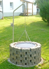 Kompakt Edelstahl-Schwenker Grillgalgen-Set 0055 EGK