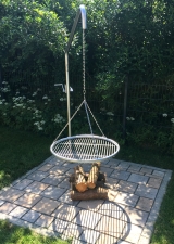 Kompakt Edelstahl-Schwenker Grillgalgen-Set 0077 EGKX