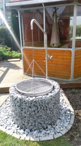 Kompakt Edelstahl-Schwenker Grillgalgen-Set 0088 EGK