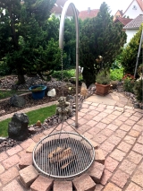 Kompakt Edelstahl-Schwenker Grillgalgen-Set 0077 EGKRX