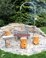 Kompakt Edelstahl-Schwenker Grillgalgen-Set 0055 EGKRX
