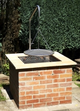 Kompakt Edelstahl-Schwenker Grillgalgen-Set 0066 EGK