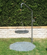 Kompakt Edelstahl-Schwenker Grillgalgen-Set 0055 EGK